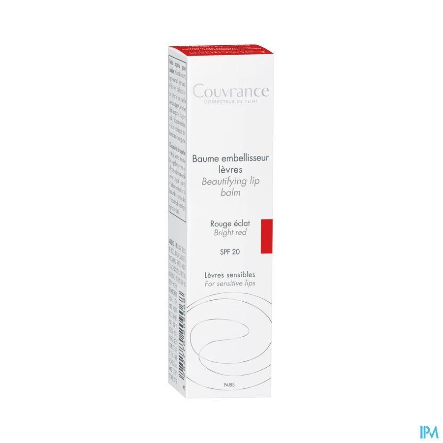 Avene Couvrance Corr. Teint Lipbalsem Rood 3g Avene Couvrance Corr. Teint Lipbalsem Rood 3g