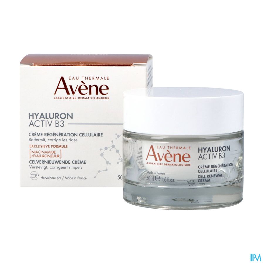 Avene Hyaluron Activ B3 Cr Regener.cell Rech. 50ml 12