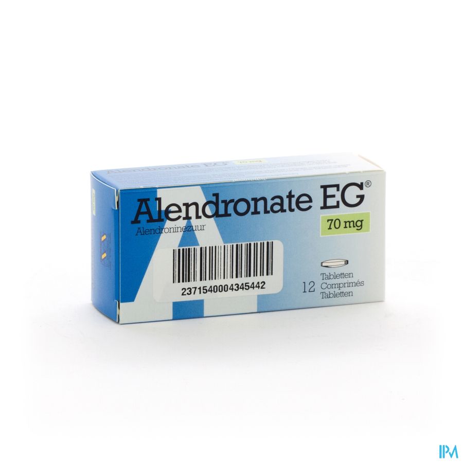 Alendronate EG 70Mg Comp 12X70Mg Alendronate EG 70Mg Comp 12X70Mg