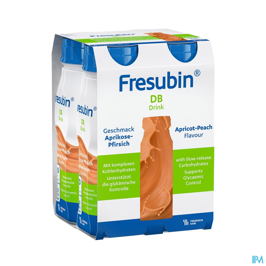 Fresubin Db Drink Peche-abricot 4x200ml Fresubin Db Drink Peche-abricot 4x200ml