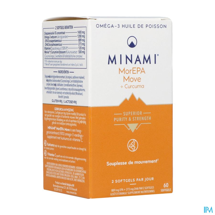 Minami Morepa Move + Curcuma Softgels 60 Nf Minami Morepa Move + Curcuma Softgels 60 Nf
