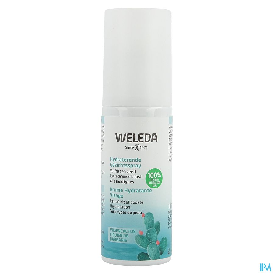 Weleda Brume Hydra Visage 24h Figuier Barb. 100ml 1