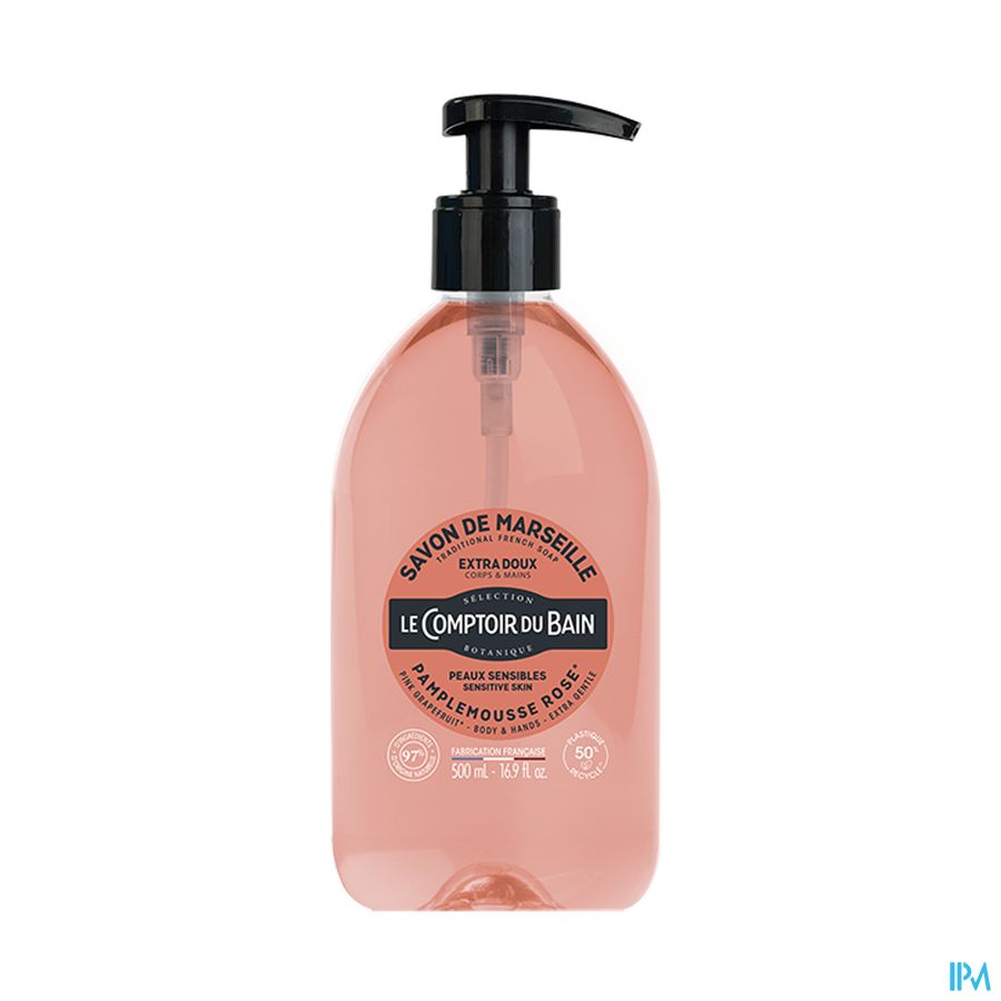 Lcb Zeep Vloeibaar Grapefruit Z/palm Fl 500ml Lcb Zeep Vloeibaar Grapefruit Z/palm Fl 500ml