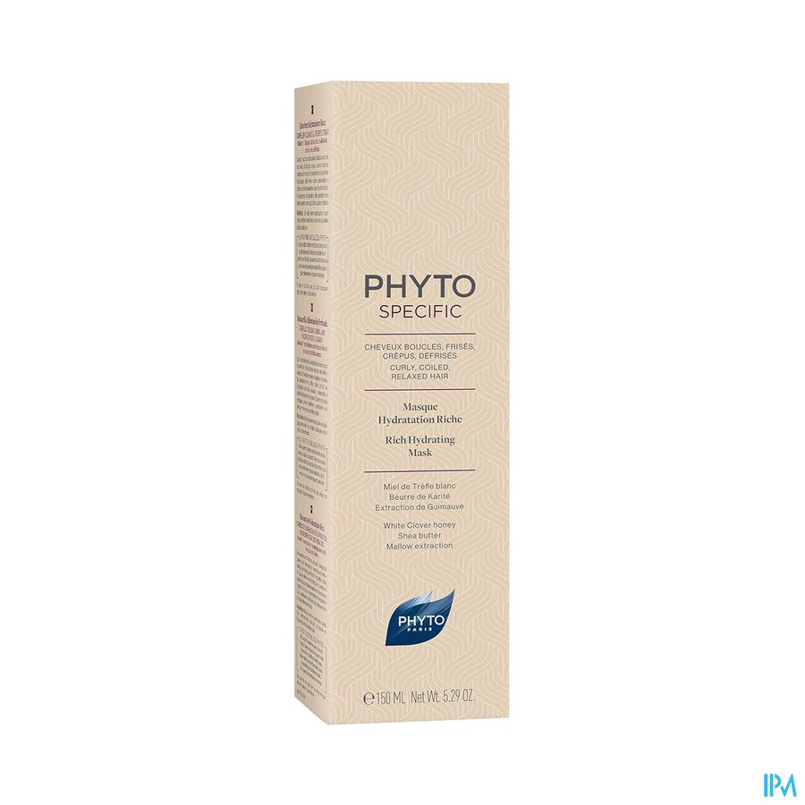 Phytospecific Masker Hydratation Rijk Tube 150ml Phytospecific Masker Hydratation Rijk Tube 150ml