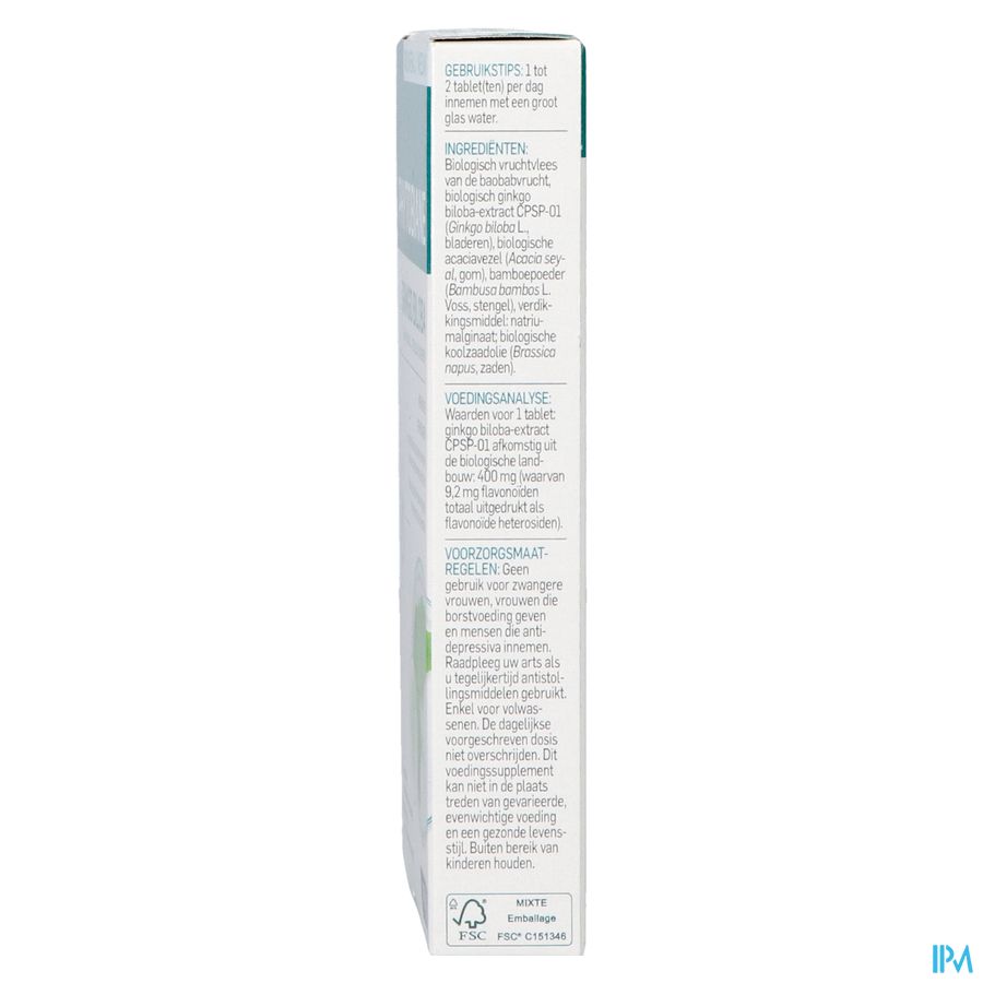 Phytobiane Ginkgo Tabl 30 7