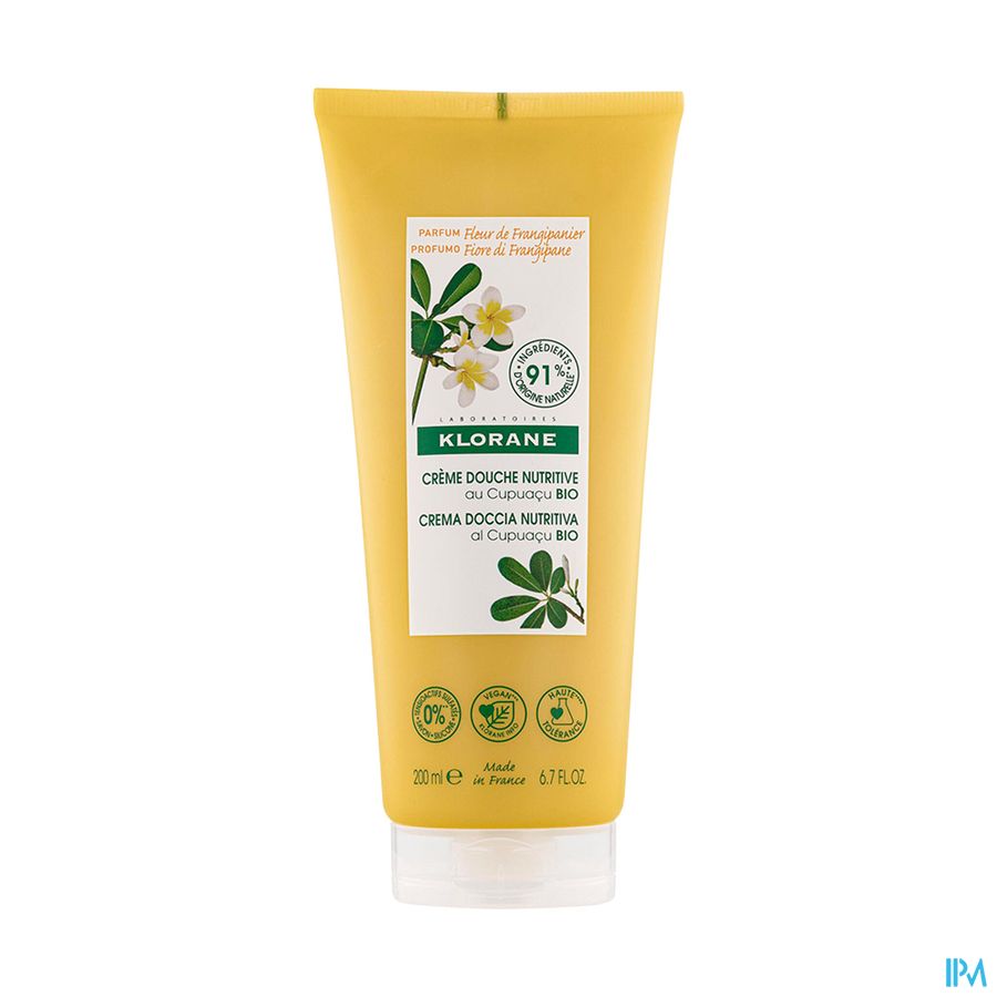 Klorane Lichaam Douchecr Plumeria 200ml Nf Klorane Lichaam Douchecr Plumeria 200ml Nf