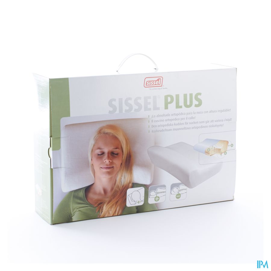 Sissel Plus Hoofdkussen Orthoped.+overtrek Stretch Sissel Plus Hoofdkussen Orthoped.+overtrek Stretch