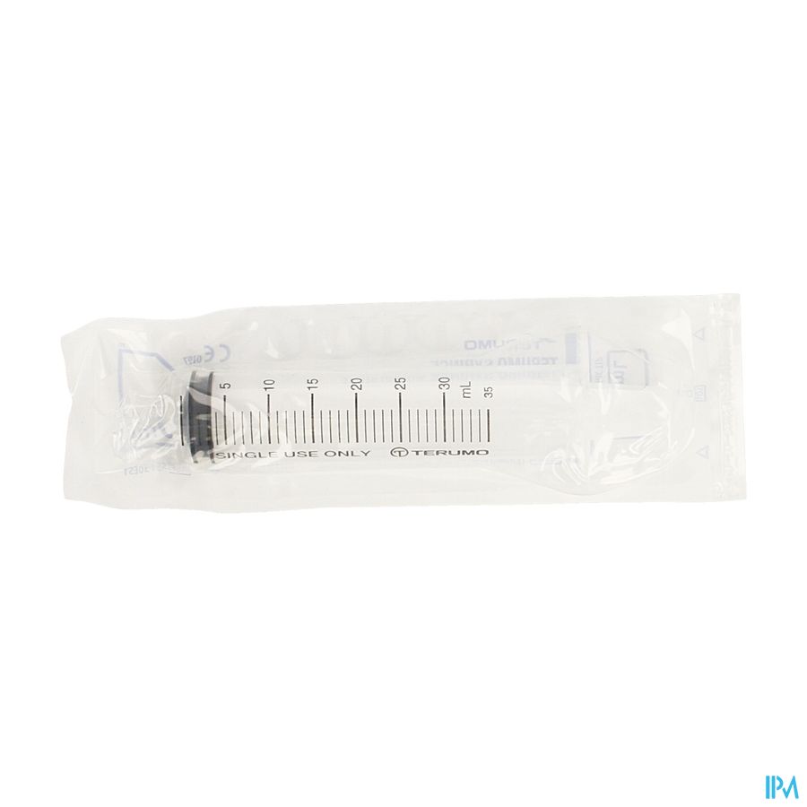 Terumo Spuit Luer Z/naald 30ml 25 Terumo Spuit Luer Z/naald 30ml 25