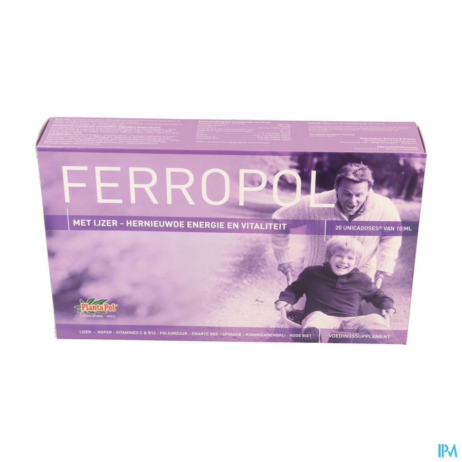 Purasana Plantapol Vitalon Fer Amp 20x10ml 4