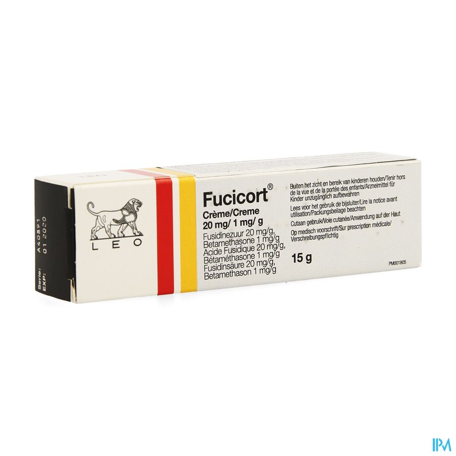 Fucicort Lipid Creme Impexeco 20mg/g+1mg/g 15g Pip Fucicort Lipid Creme Impexeco 20mg/g+1mg/g 15g Pip