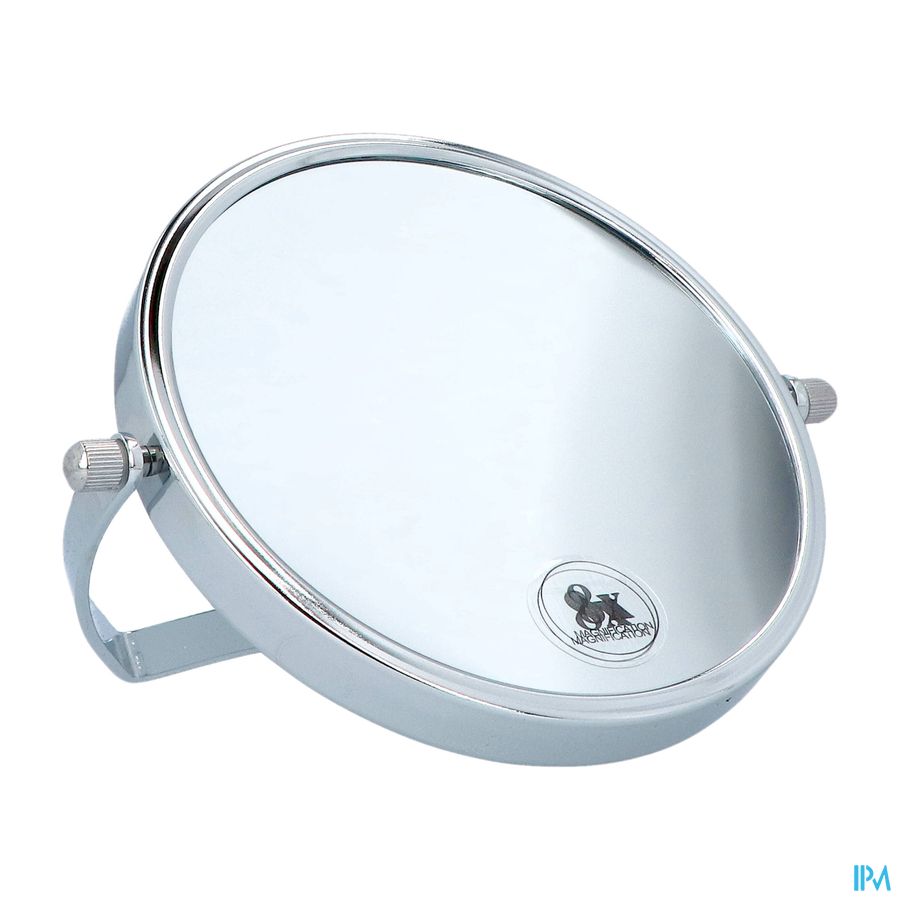 Spiegel Model "hublot Rond" Chroom Diam 13.5cm X8 (azie) 1