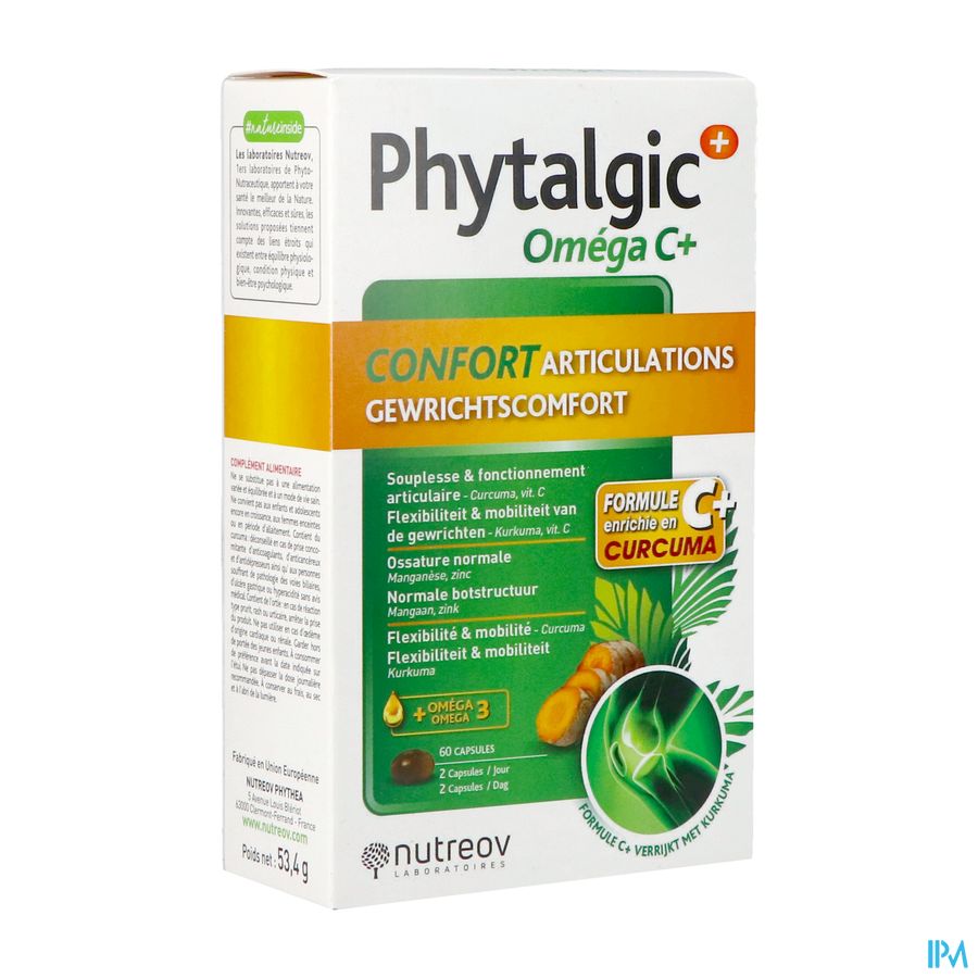 Phytalgic Omega C + Bt60 Caps 60 Phytalgic Omega C + Bt60 Caps 60
