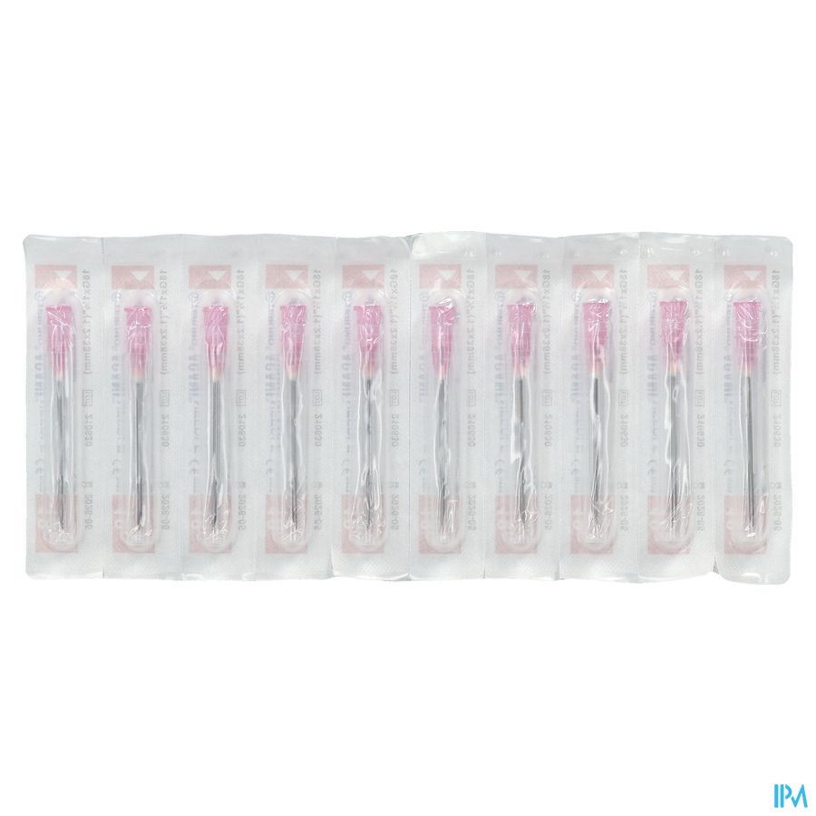 Terumo Naald Agani 18g 1 1/2 Rb Roze 100 2