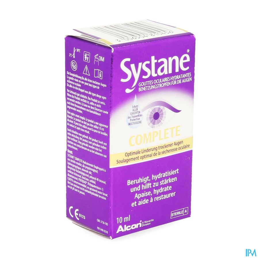 Systane Complete Gutt Oculaires Hydra Fl 10ml