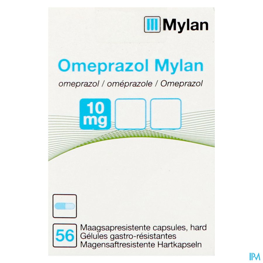 Omeprazol Viatris 10mg Caps 56 3