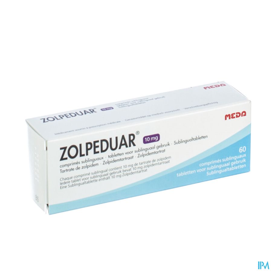 Zolpeduar 10mg Comp Subl 60 X 10mg Zolpeduar 10mg Comp Subl 60 X 10mg