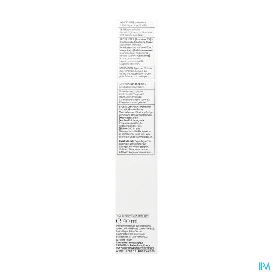 Lrp Cicaplast Gel Accelerateur B5 40ml 2