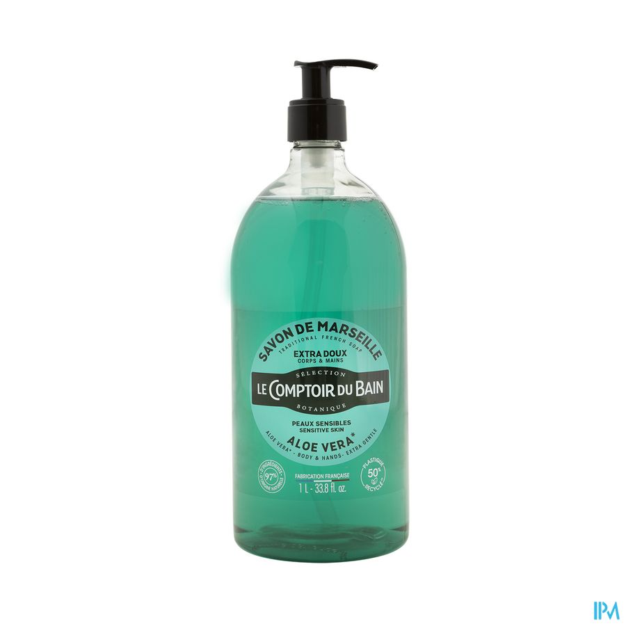Lcb Zeep Vloeibaar Aloe Vera Z/palm Fl 1l Lcb Zeep Vloeibaar Aloe Vera Z/palm Fl 1l