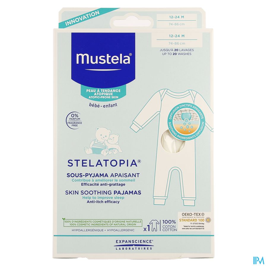 Mustela Pa Stelatopia Ondergoed Verzacht.t2 12-24m 3