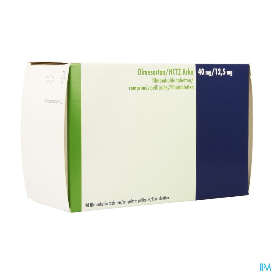 Olmesartan Hctz Krka 40/12,5mg Filmomh Tabl 98 Olmesartan Hctz Krka 40/12,5mg Filmomh Tabl 98