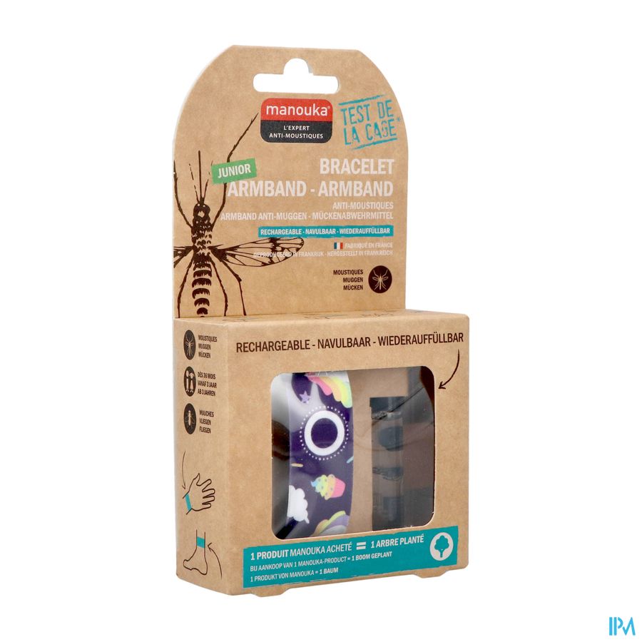 Manouka Armband Kids A/muggen Eenhoorn Manouka Armband Kids A/muggen Eenhoorn
