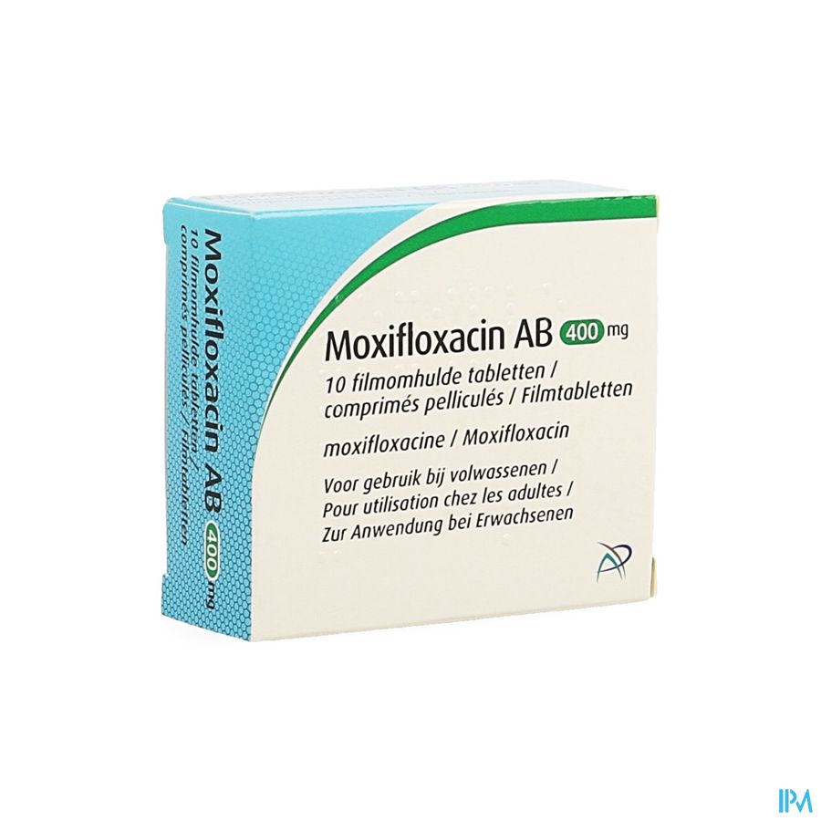Moxifloxacin Ab 400mg Filmomh Tabl 10 X 400mg Moxifloxacin Ab 400mg Filmomh Tabl 10 X 400mg