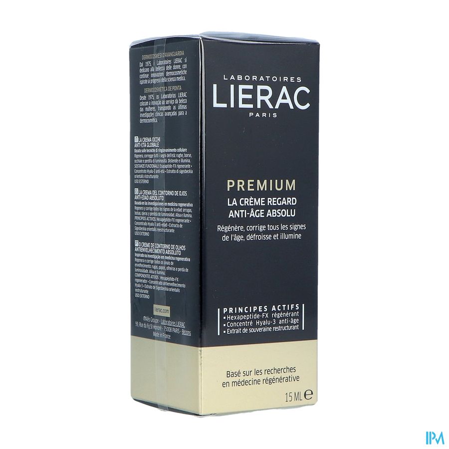 Lierac Premium Ogen Pompfl 15ml