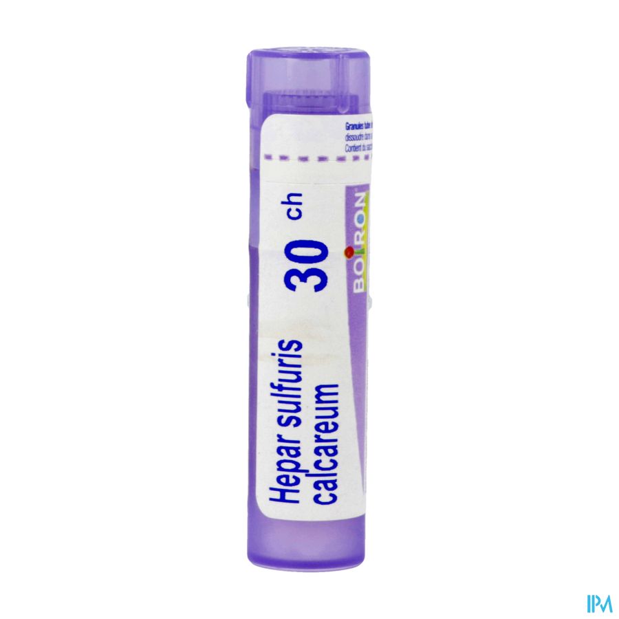 Hepar Sulfuris Calcareum 30k Gr 4g Boiron Hepar Sulfuris Calcareum 30k Gr 4g Boiron