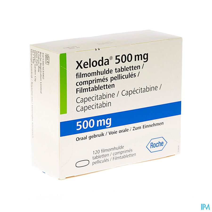 Xeloda Comp 120 X 500mg 2
