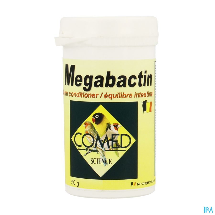 Comed Megabactin Bird Pdr 50g Comed Megabactin Bird Pdr 50g