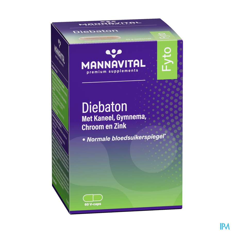 Mannavital Diebaton V-caps 60