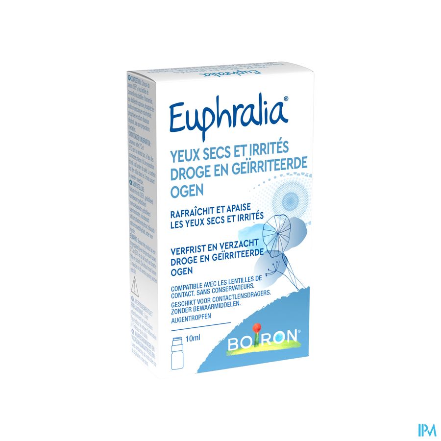 Euphralia Yeux Secs&irrites Fl 10ml Boiron Euphralia Yeux Secs&irrites Fl 10ml Boiron