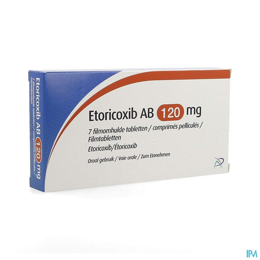 Etoricoxib Ab 120mg Comp Pell 7 X 120mg Etoricoxib Ab 120mg Comp Pell 7 X 120mg
