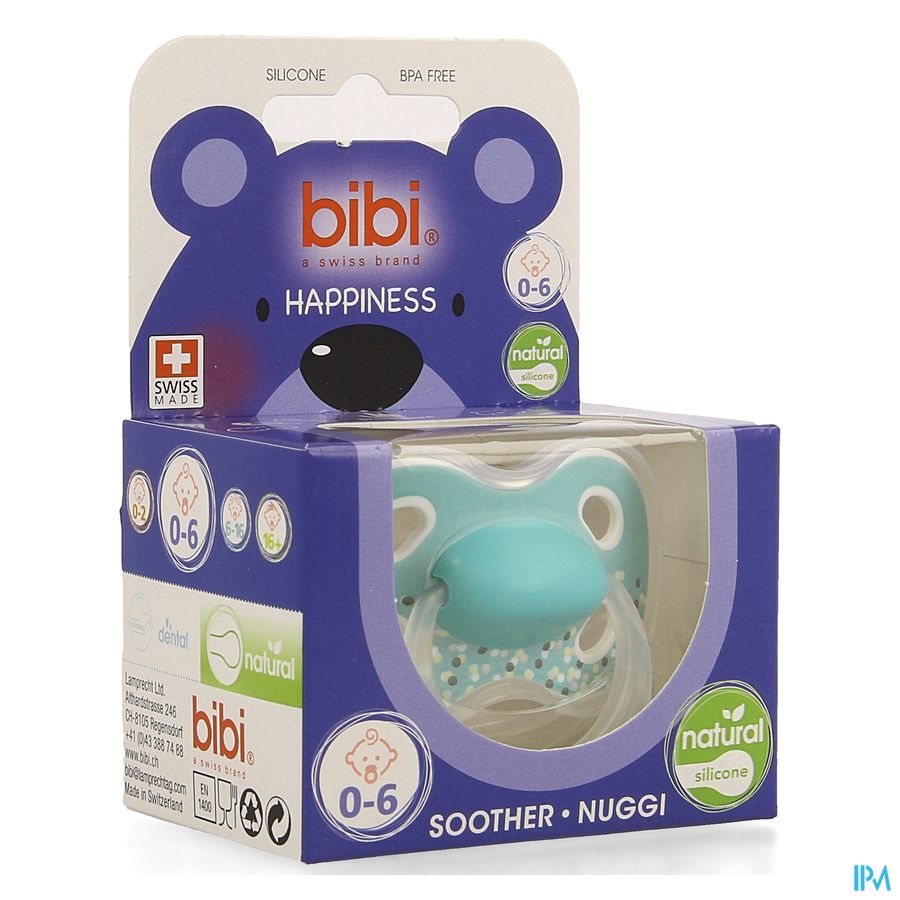 Bibi Sucette Hp Natural Favourites 0-6m