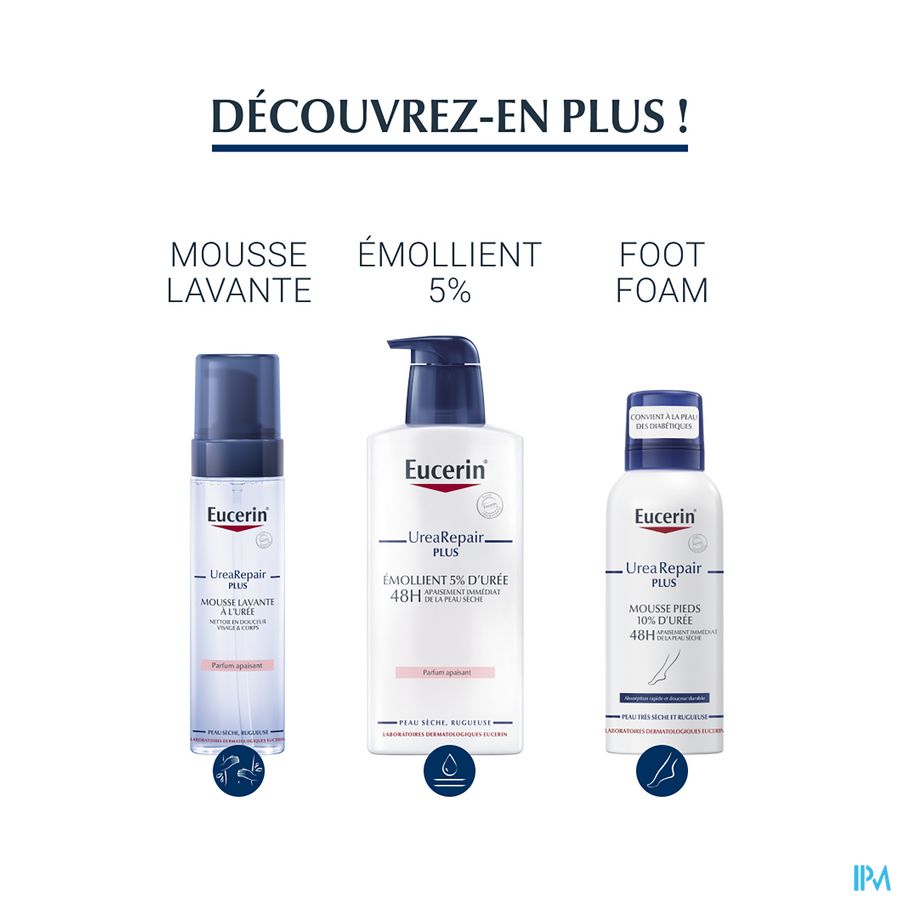 Eucerin Urearepair Plus Creme Mains 5% Uree 75ml 6