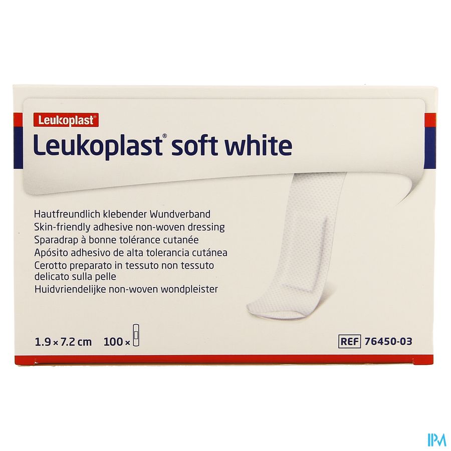 Leukoplast Soft White 19x72mm 100 1