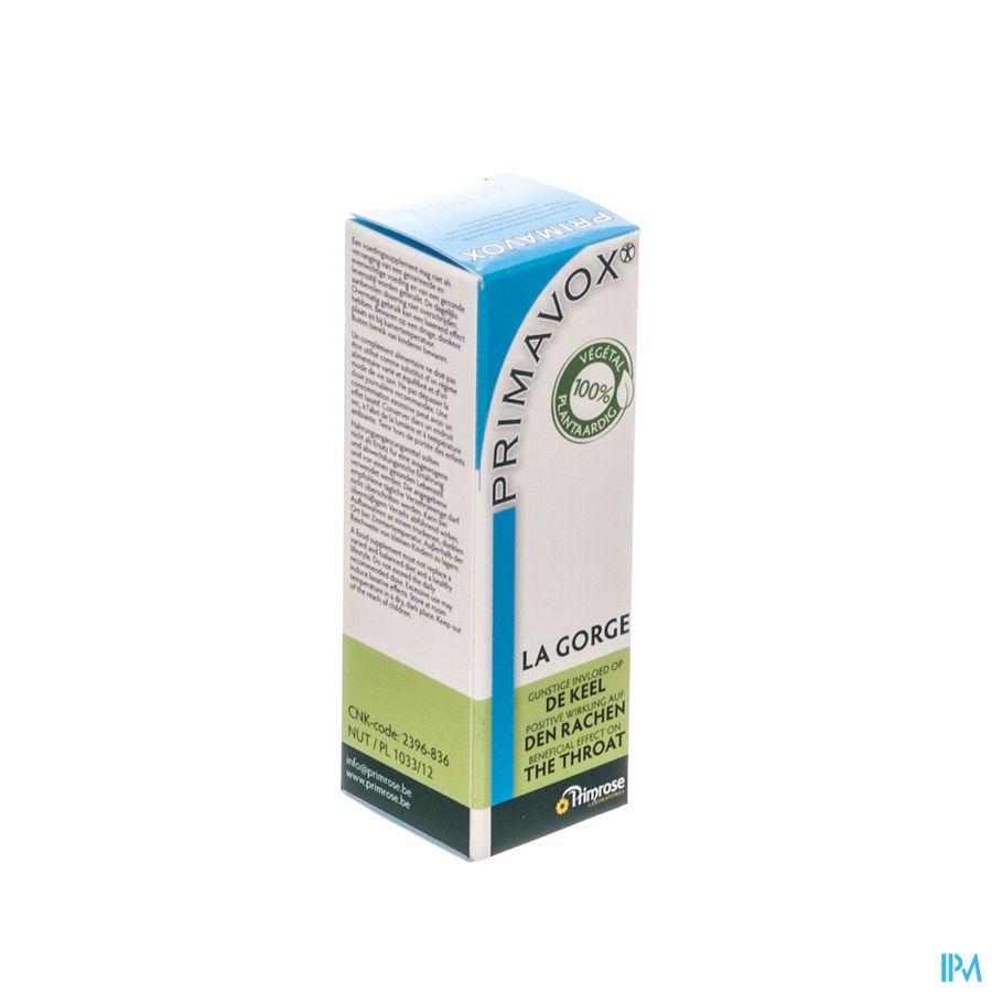 Primavox Adult Keelspray 10ml 5