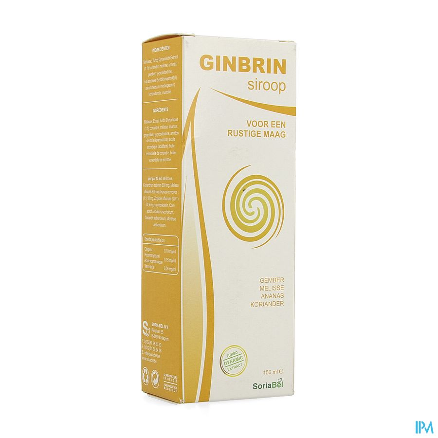 Soria Ginbrin siroop 150ml