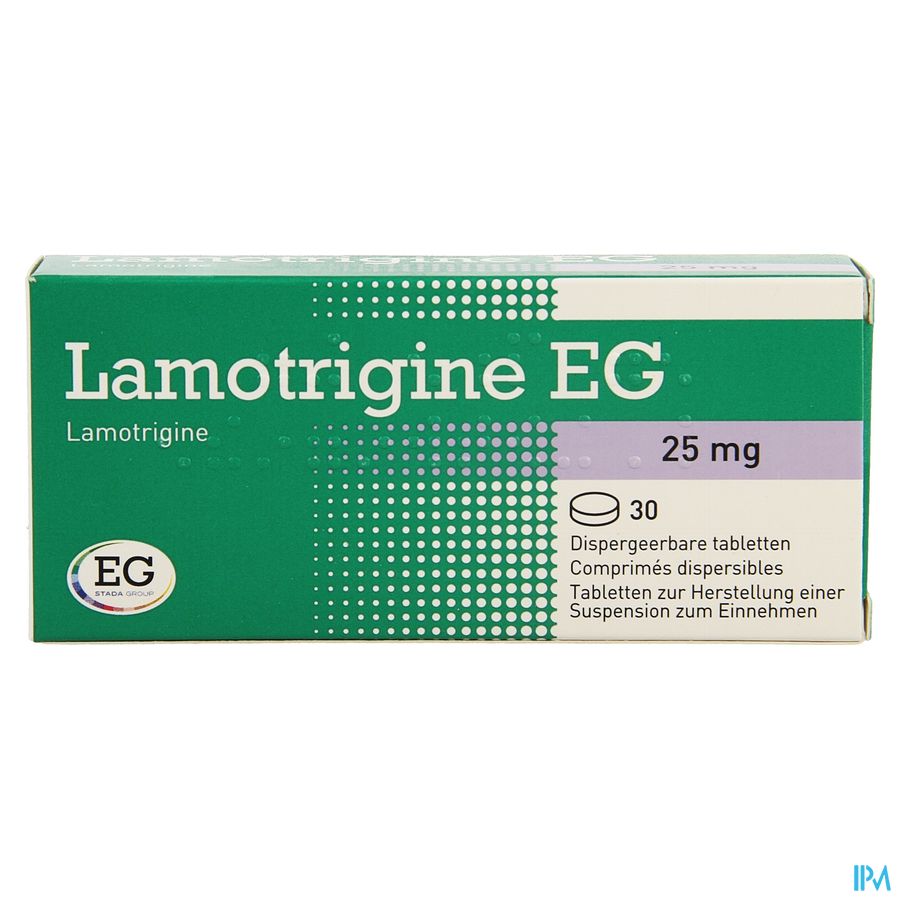 Lamotrigine EG  25Mg Comp Disp 30X25Mg 1
