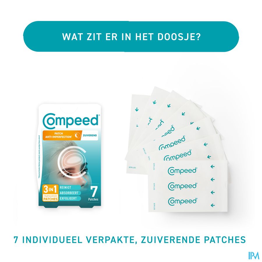 Compeed A/imperfections Zuiverend Patchs 7 11
