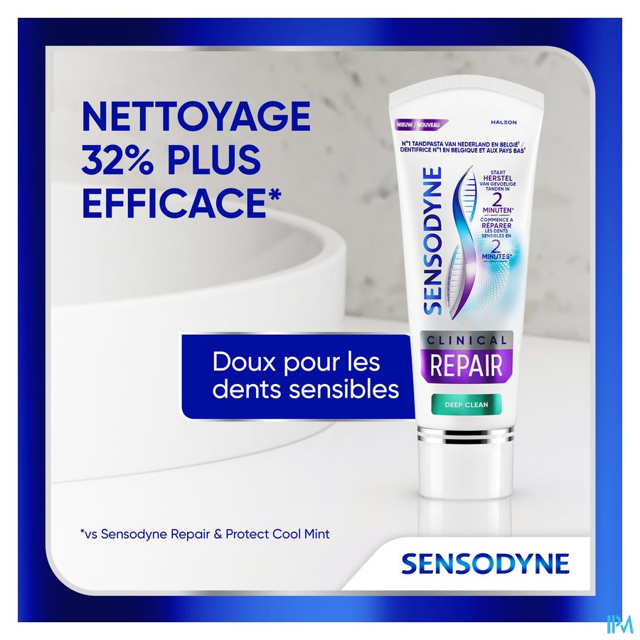 Sensodyne Clinical Repair Deep Clean 75ml 8