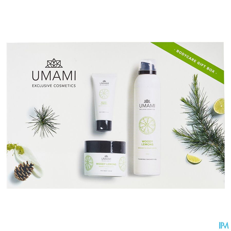 Umami Woody Lemons Bergamote&cedre Coff.corps500ml 1