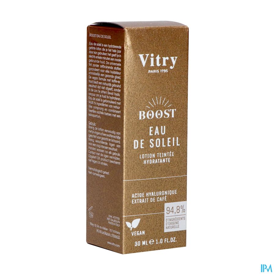 Vitry Boost Eau De Soleil 30ml Vitry Boost Eau De Soleil 30ml