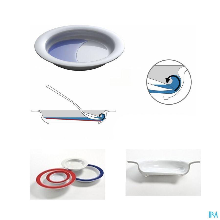 Adhome Asymmetrisch Bord San 27cm Wit Adhome Asymmetrisch Bord San 27cm Wit