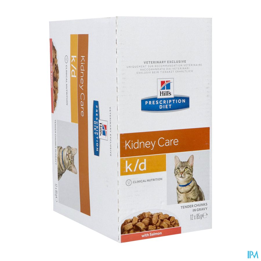 Hills Prescrip.diet Feline Kd Salmon 12x85g 605616 Hills Prescrip.diet Feline Kd Salmon 12x85g 605616