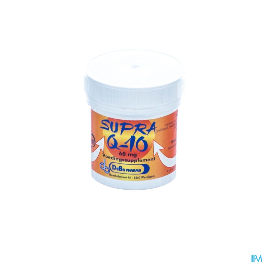 Supra-q10 Caps 30x60mg Deba Supra-q10 Caps 30x60mg Deba
