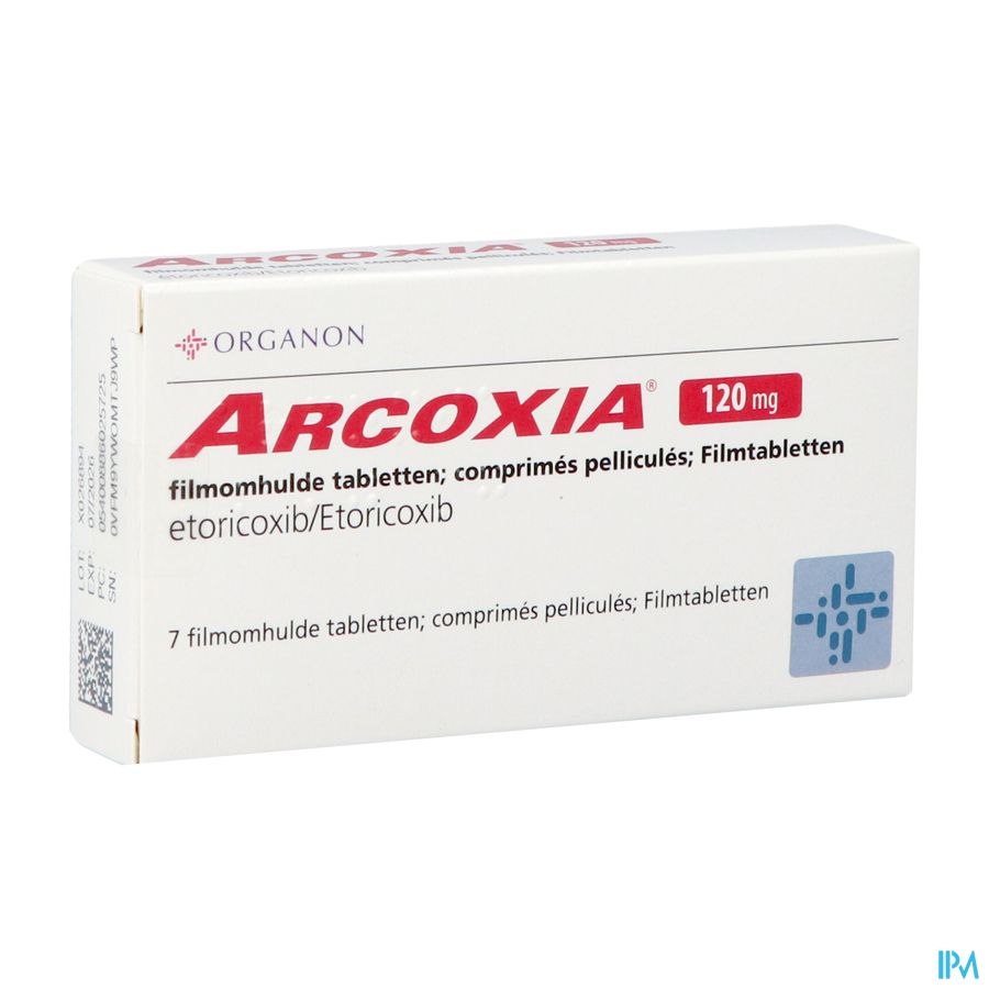 Arcoxia Pi Pharma 120mg Filmomh Tabl 7 Pip Arcoxia Pi Pharma 120mg Filmomh Tabl 7 Pip
