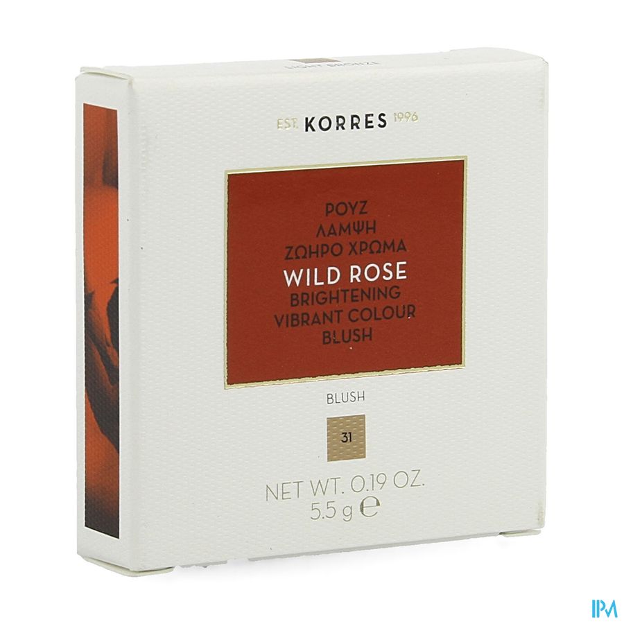 Korres Km Wild Rose Blush 31 Light Bronze 5,5g Korres Km Wild Rose Blush 31 Light Bronze 5,5g