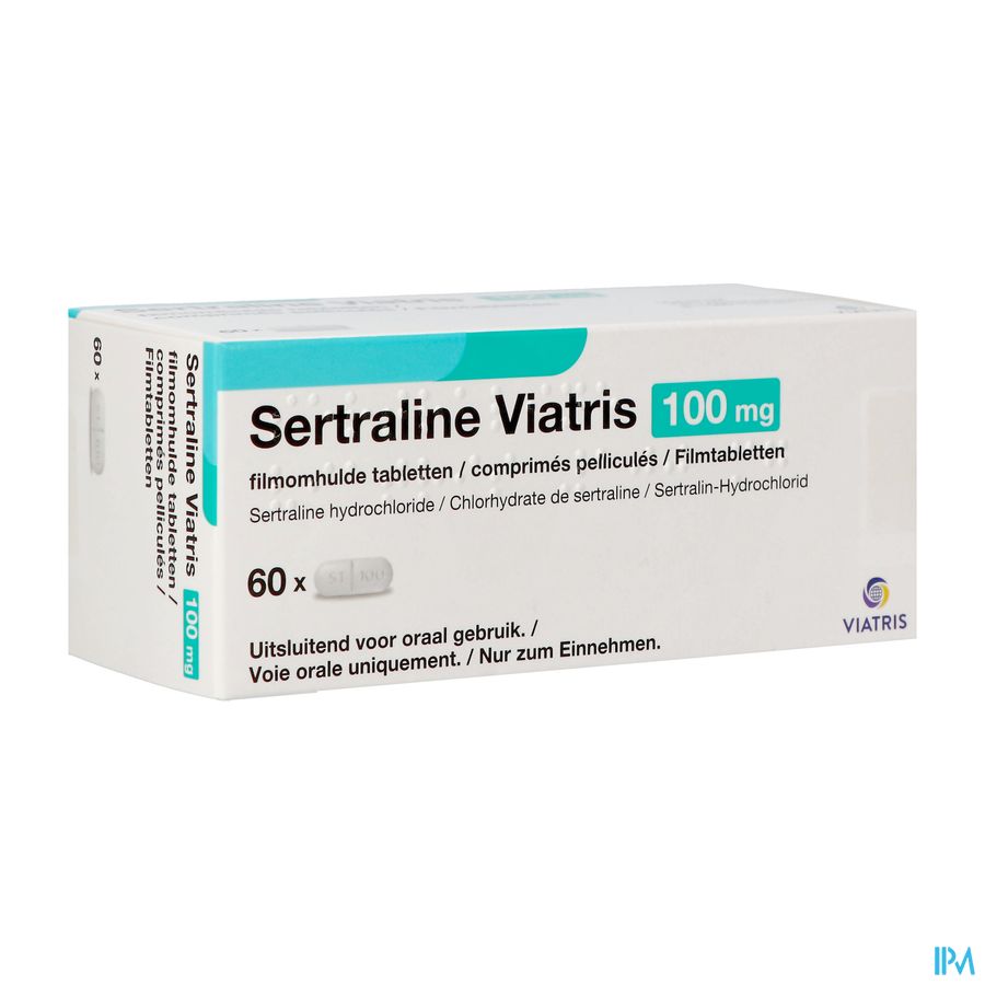 Sertraline Viatris 100mg Tabl 60 Sertraline Viatris 100mg Tabl 60
