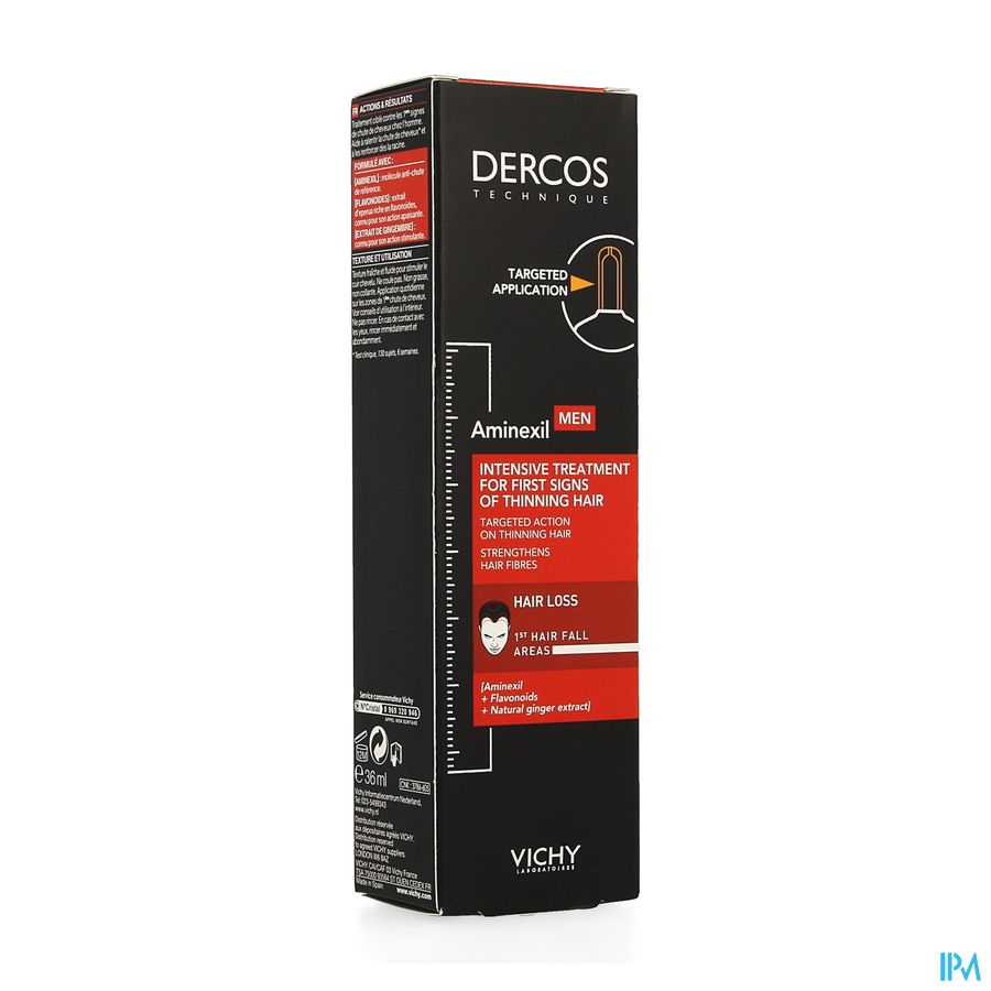 Vichy Dercos Gerichte Kuur Aminexil Men 36ml Vichy Dercos Gerichte Kuur Aminexil Men 36ml